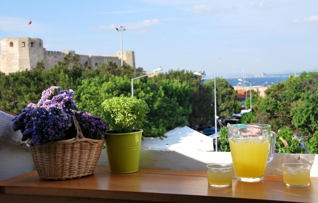 Efharisto Hotel Bozcaada Eksteriør bilde